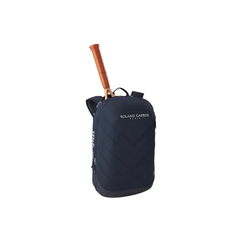 Wilson Tennis Racket Bags 80% PU/20% Polyester Unisex 11.25X6.5X19.25'/28.58X16.51×48.89 CM Black Blue-1