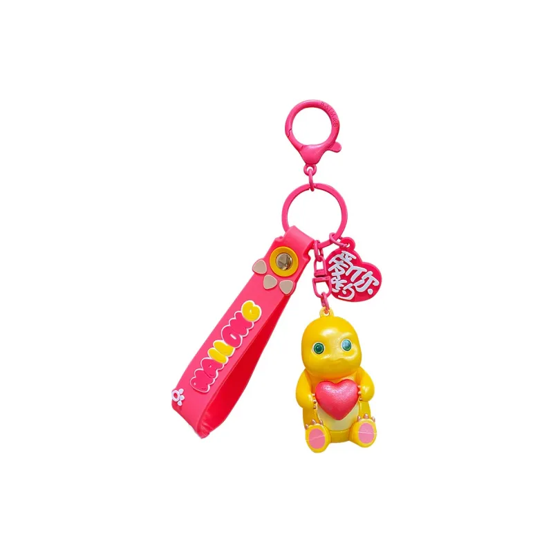 Baimao PVC+ Hardware Keychains Unisex-0
