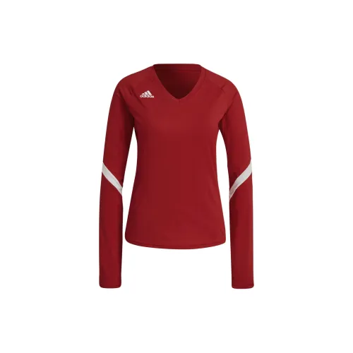 Adidas T-Shirts Women's Red