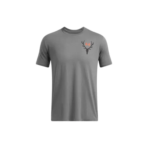 Under Armour Elk Hunting Season T-Shirts Men Gray