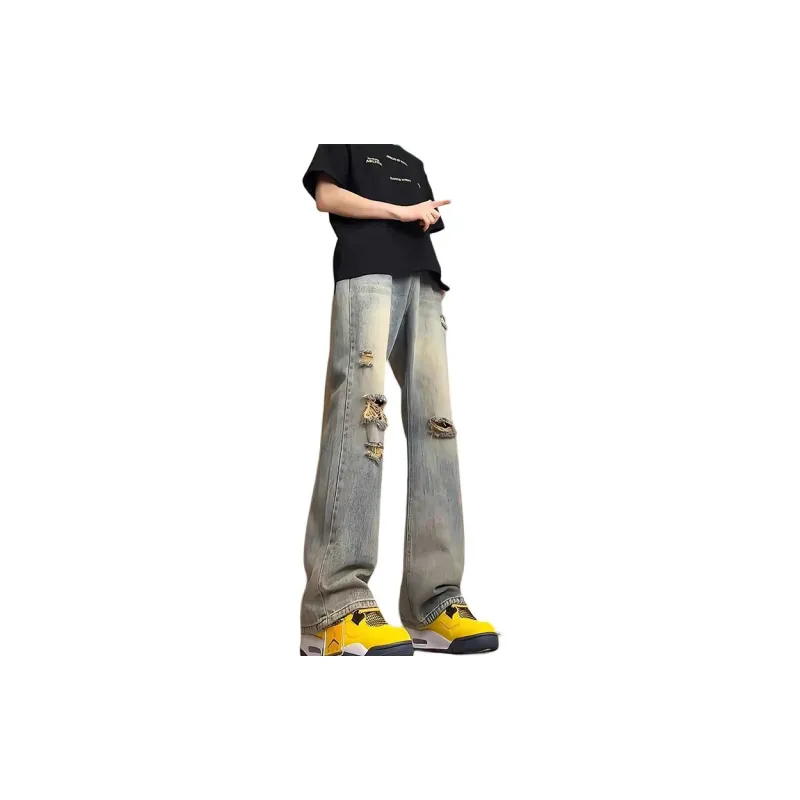 MGXEK Jeans Unisex Blue-2