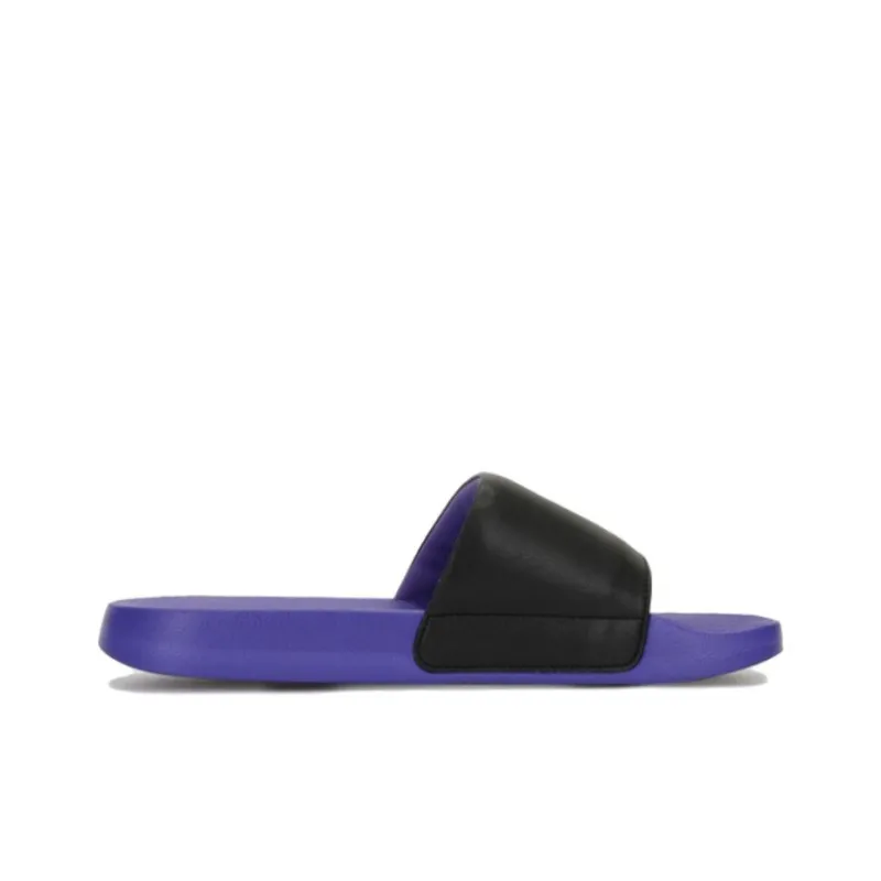 KOLON SPORT Slip Resistant Abrasion Resistant Slide Slippers Women's Black Purple-1