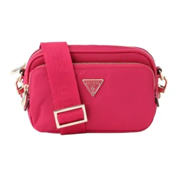 GUESS Polyester Camera Bag Shoulder Bag Crossbody Bag Women's Red