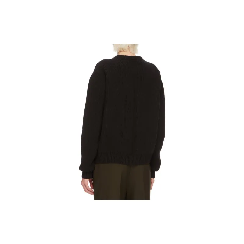 RICK OWENS Eclipse V Neck Jumper-1