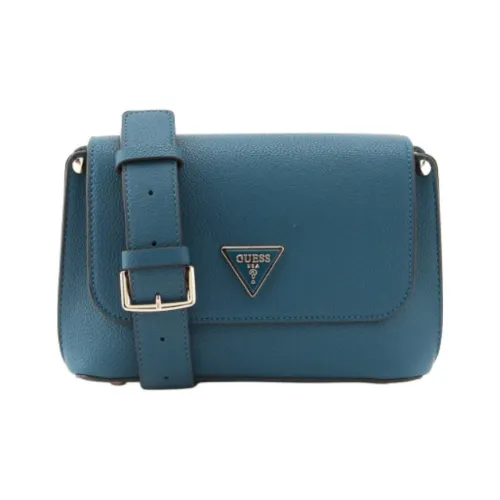 guess Noelle Polyurethane Crossbody Bag, Shoulder Bag Regular Women's Blue