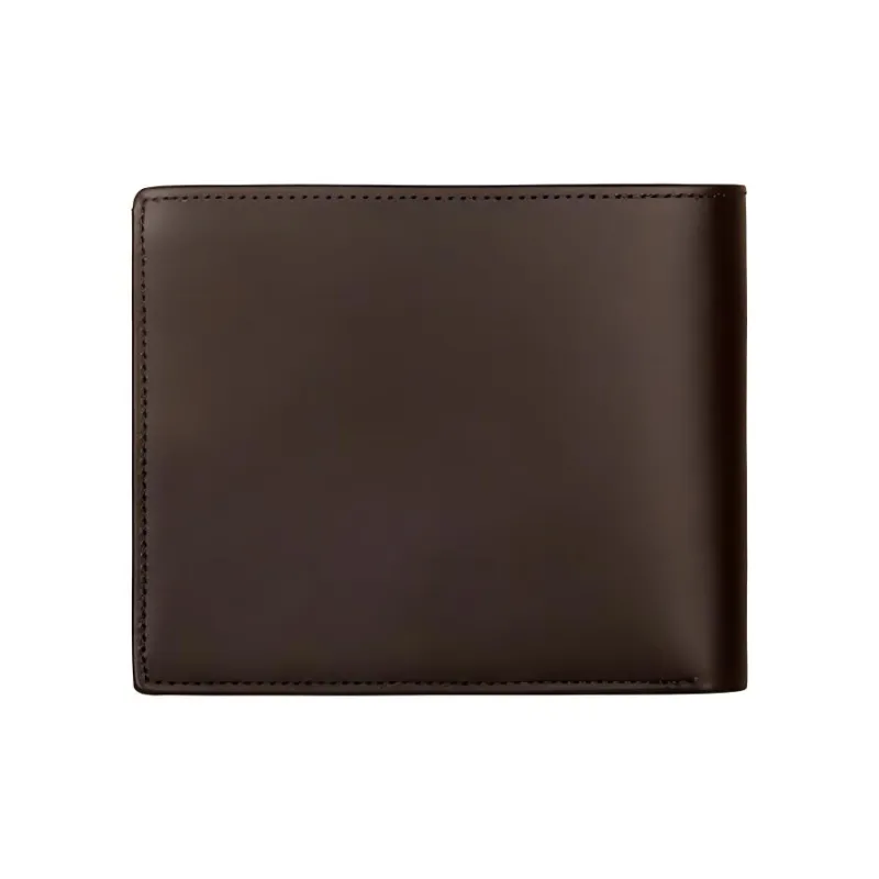 MONTBLANC Leather Wallet Men's Brown-4