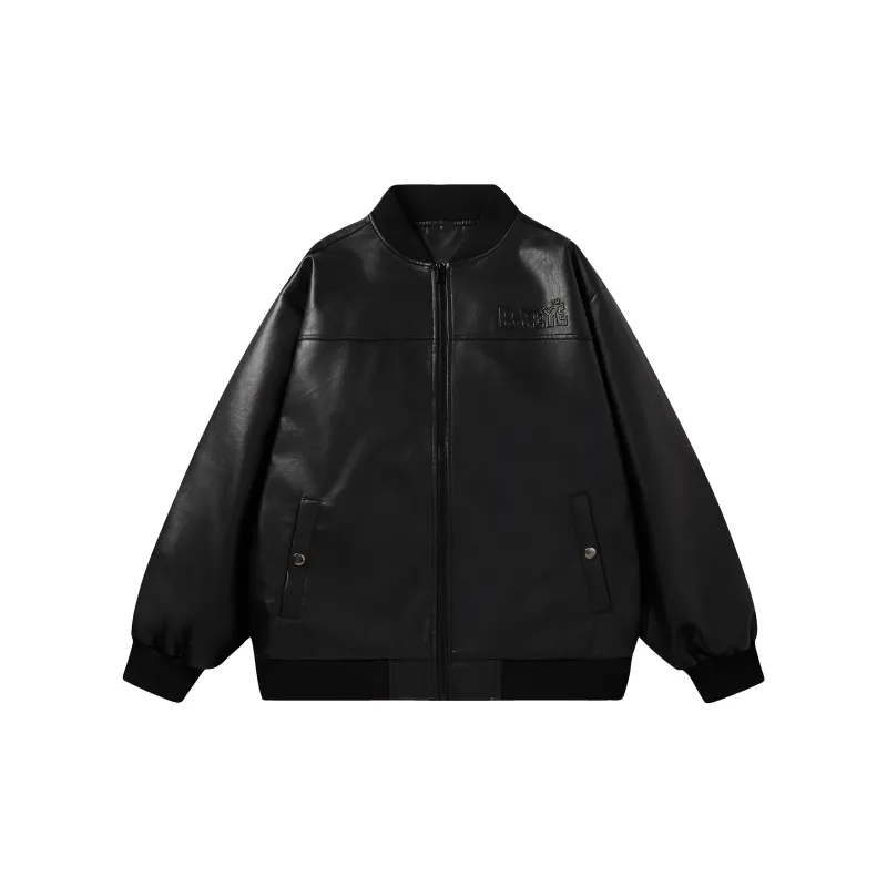 POPEYE Flight Jackets & Coats Leather Jacket Unisex-1