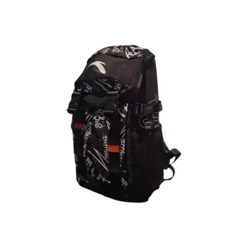 Anta Fabric Laptop Bag Backpack Regular Unisex Black