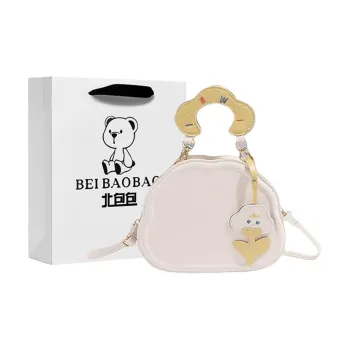 North Pack PU Crossbody Handbags Regular Women's Ecru/Yellow