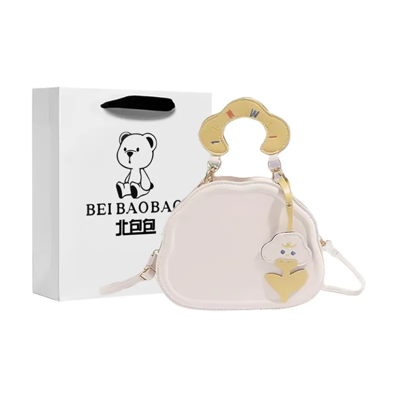 North Pack PU Crossbody Handbags Regular Women's Ecru/Yellow-0