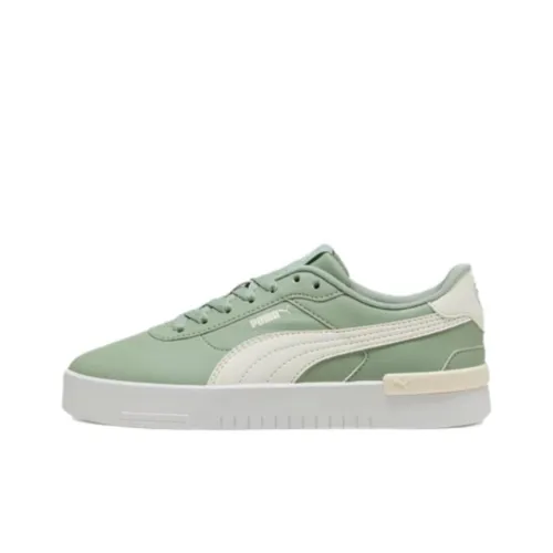 PUMA JOLA Non-slip Lightweight Low-Top Skateboard Shoes Women's Mist Green