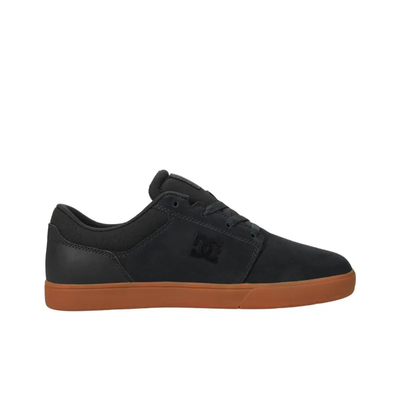 DC Shoes Anti Slip Wear Resistant Low Top Skateboard Shoes Men's Black-1