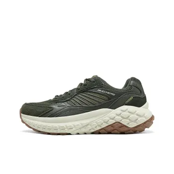 Skechers SPORT MENS Non-slip Support Low-Top Casual Shoes Men's Olive Green