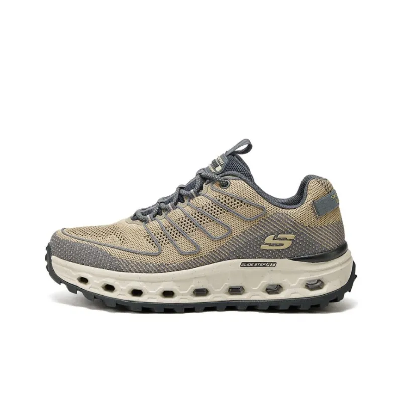 Skechers OUTDOOR Slip Resistant Low Top Hiking Shoes Men's Umber-0