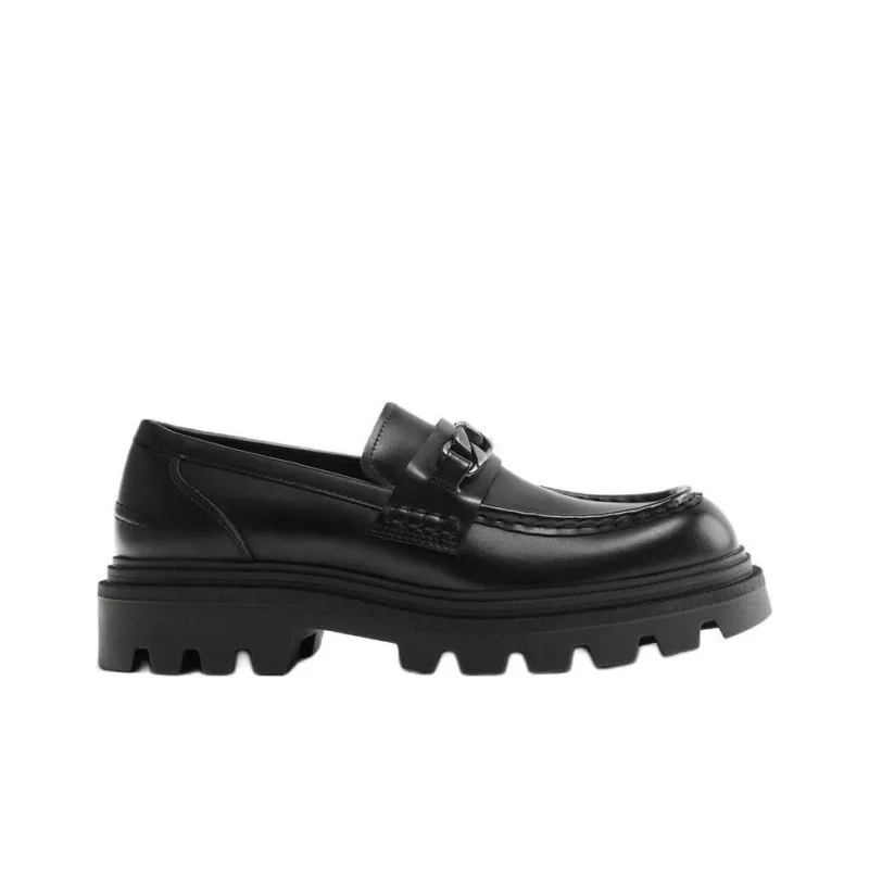 ZARA Loafers Men Black-1