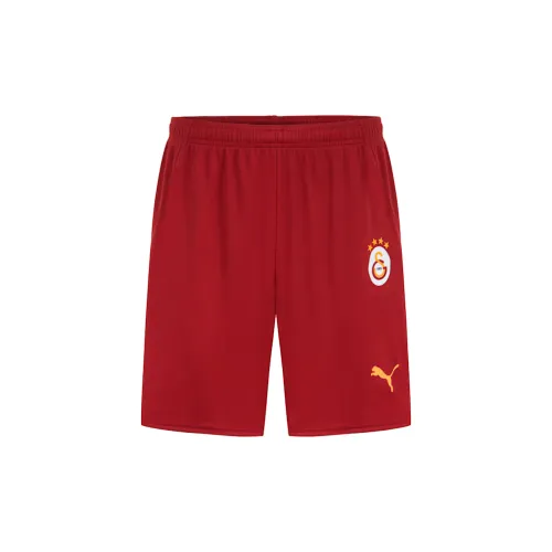 PUMA Soccer Bottoms Men Red Orange