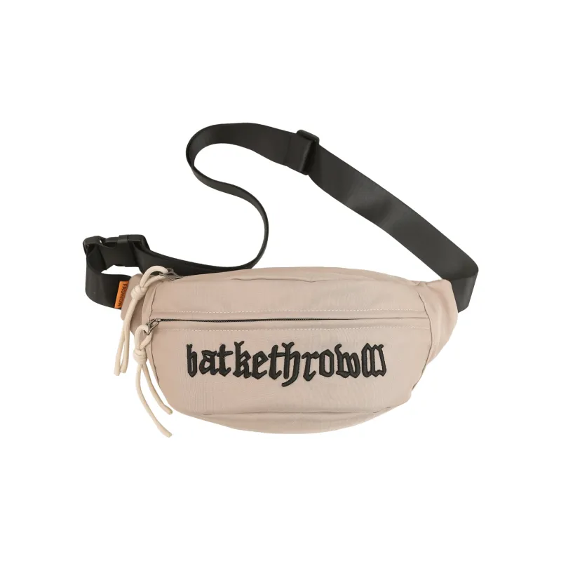 OURFUN Nylon Sling Bag Regular Unisex White/Gray/Black/Orange/Khaki-6