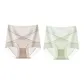 D Set-Thin and Translucent Lace-Coffee+Green
