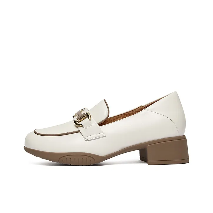 HANG TEN Loafers Chunky Heel Women's-6