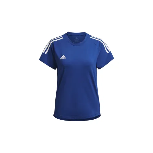 Adidas T-Shirts Women's Royal Blue