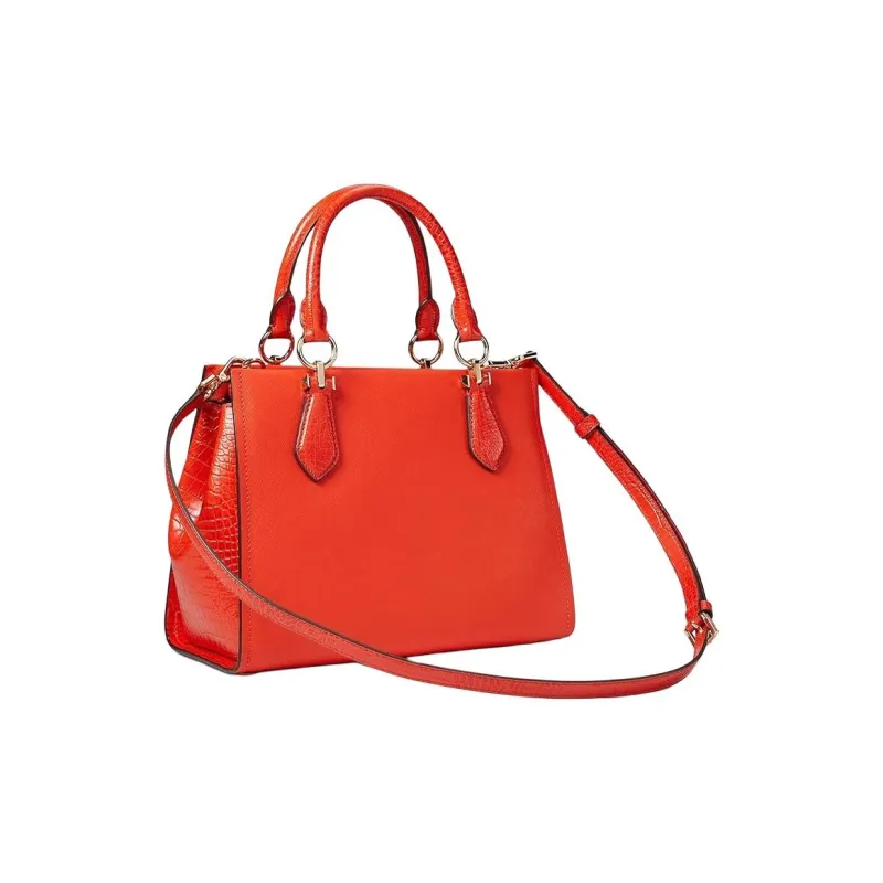 MICHAEL KORS MARILYN Leather Handbag Shoulder Bag Crossbody Bag Medium Size Women's Optical Orange-3