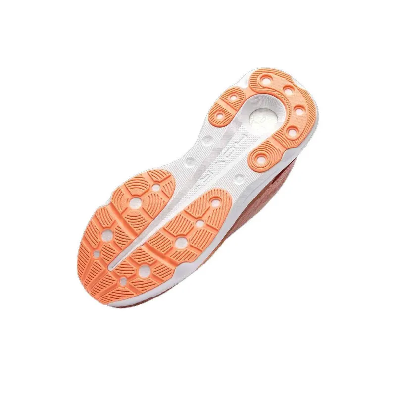 Under Armour Infinite Pro Anti Slip Wear Resistant Low Top Casual Running Shoes Men's Orange-4