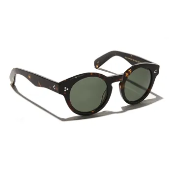 MOSCOT Acetate Round Sunglasses Men's Tortoiseshell