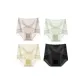 D Set-Lightweight Sheer Lace-Coffee+Green+Light Skin+Black