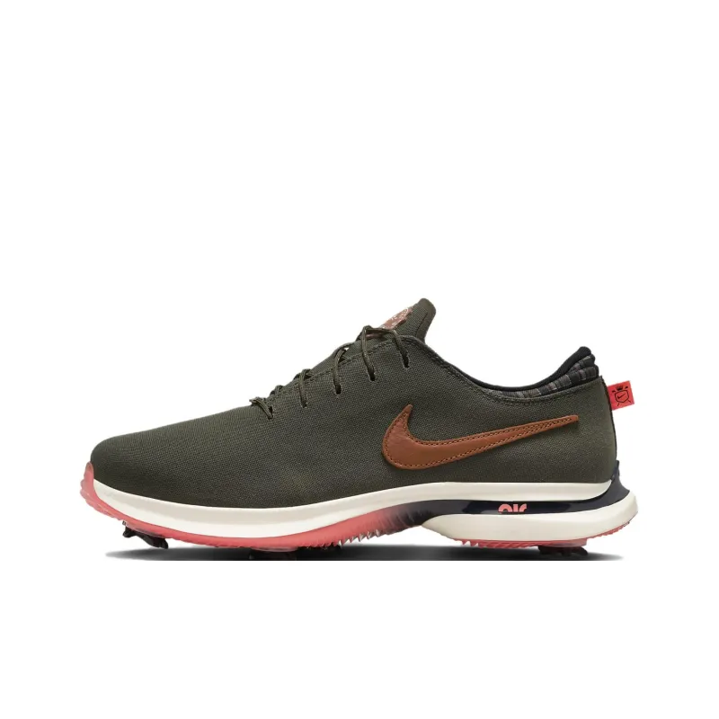 Nike Air Zoom Victory Tour 3 Slip-Resistant Low-Top Golf Shoes Unisex Umber Green-0