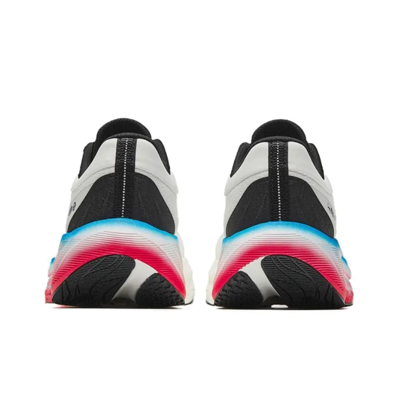 Anta Travel Step Slip Resistant Low Top Running Shoes Women's White Blue Red-3
