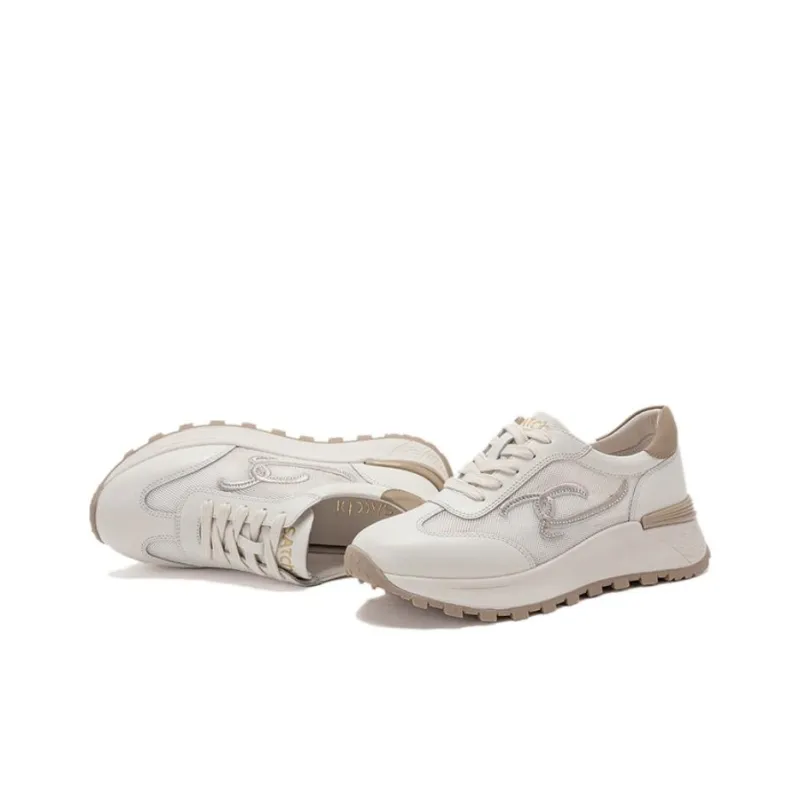 Satchi Abrasion Resistant Low Top Casual Shoes Women's Ecru-2