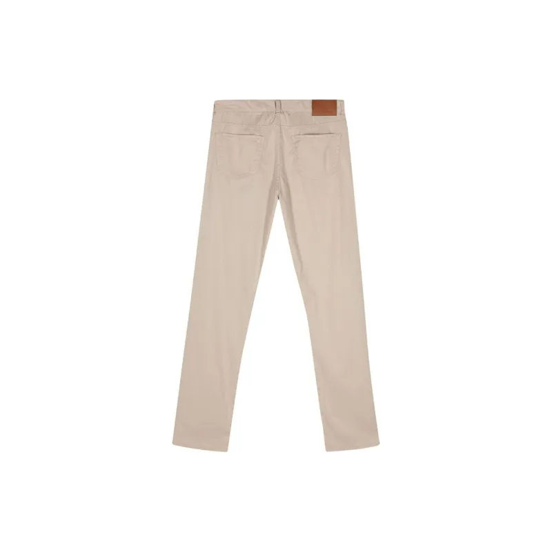 Canali Slim fit Chino Trousers-1