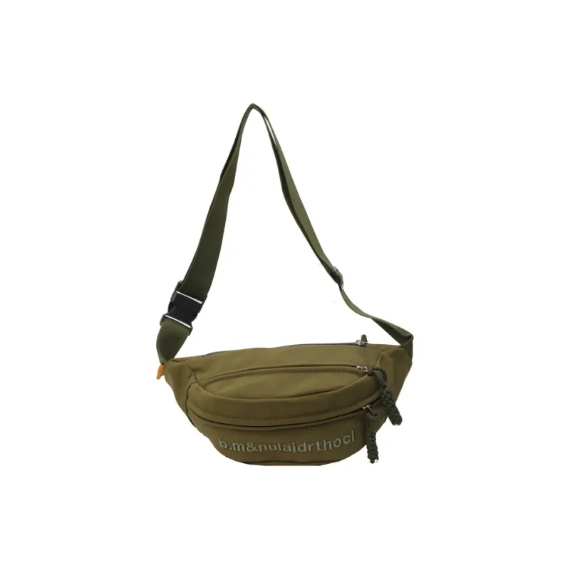 KAMLUI Nylon Sling Bag Regular Unisex Multicolor-29