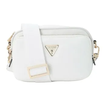 GUESS Polyester Camera Bag Shoulder Bag Crossbody Bag Women's White