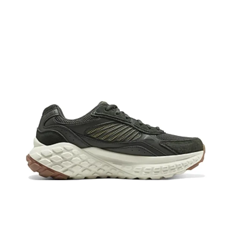 Skechers SPORT MENS Non slip Support Low Top Casual Shoes Men's Olive Green-2