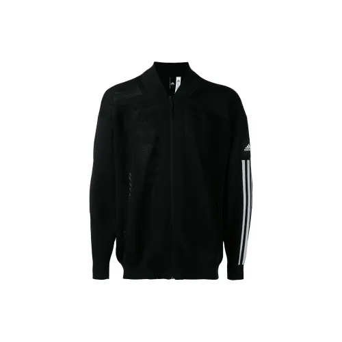 Adidas Stripe Sleeve Bomber Jacket