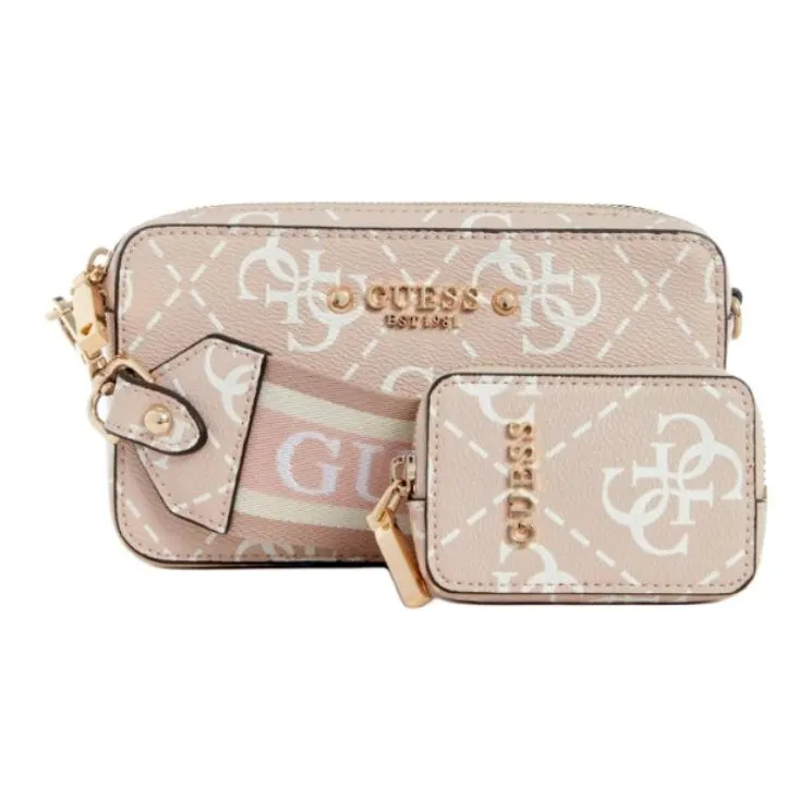 GUESS Polyurethane Camera Bags Crossbody Bags Mini Women's Pink-0