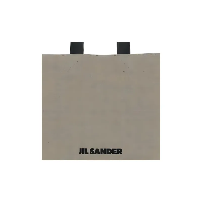 JIL SANDER Logo Printed Top Handle Bag-3