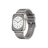 Composite Silicone Woven Strap-Gray White[Strap Only, Movement Not Included]