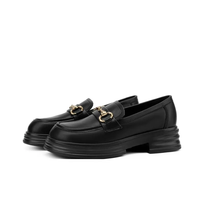 KEKAFU Loafers Women's Black-2