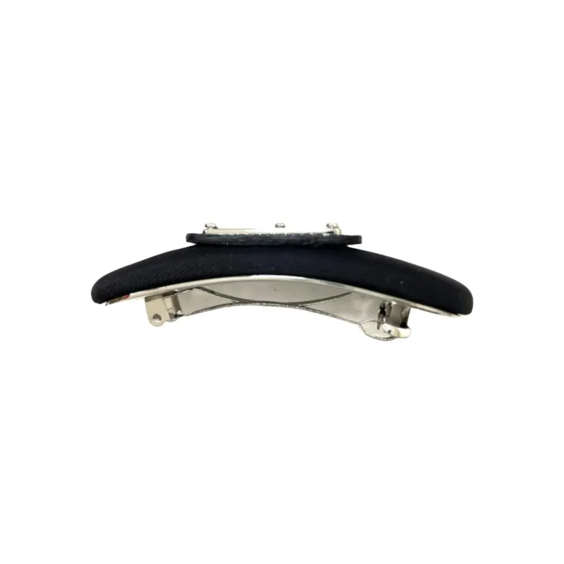 PRADA Metal Hair Clips Women's Black-2