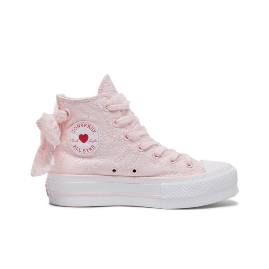 Converse All Star Lift Anti Slip Wear Resistant High Top Skateboard Shoes Women s Pink US W 5.5 POIZON