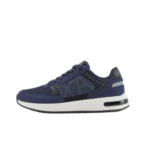 ARMANI EXCHANGEAE Low Top Casual Shoes Men's Blue