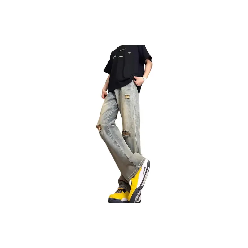 MGXEK Jeans Unisex Blue-1