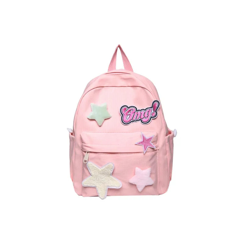 Venerable Brahma Nylon Backpack Women's Yellow/Green/Pink-10