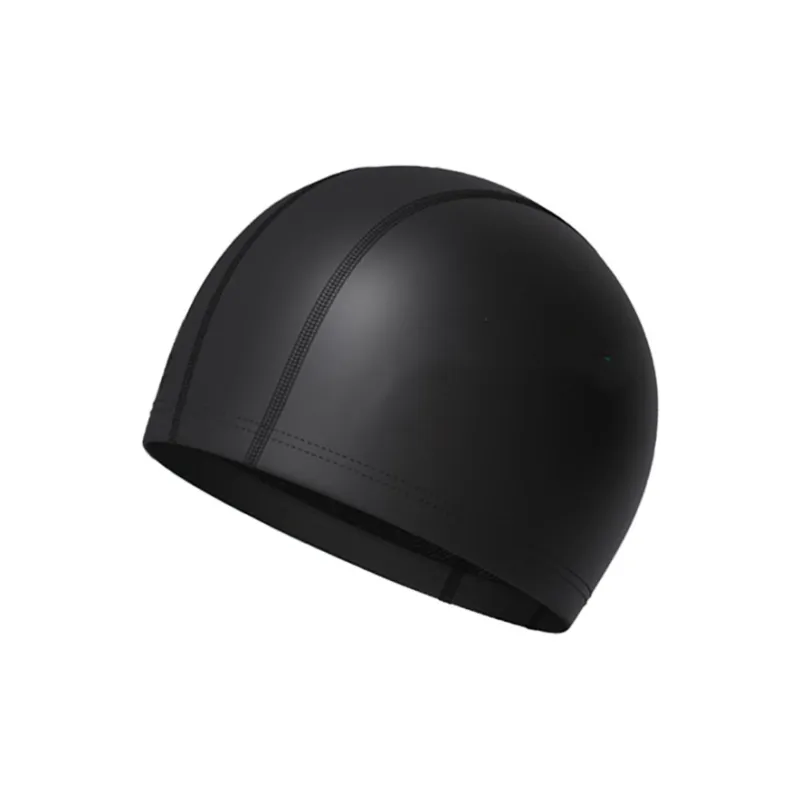 PUIU Waterproof Anti Slip Professional Swimming Cap With Extra Length For Adults And Kids Long Hair Swim Cap Unisex-0