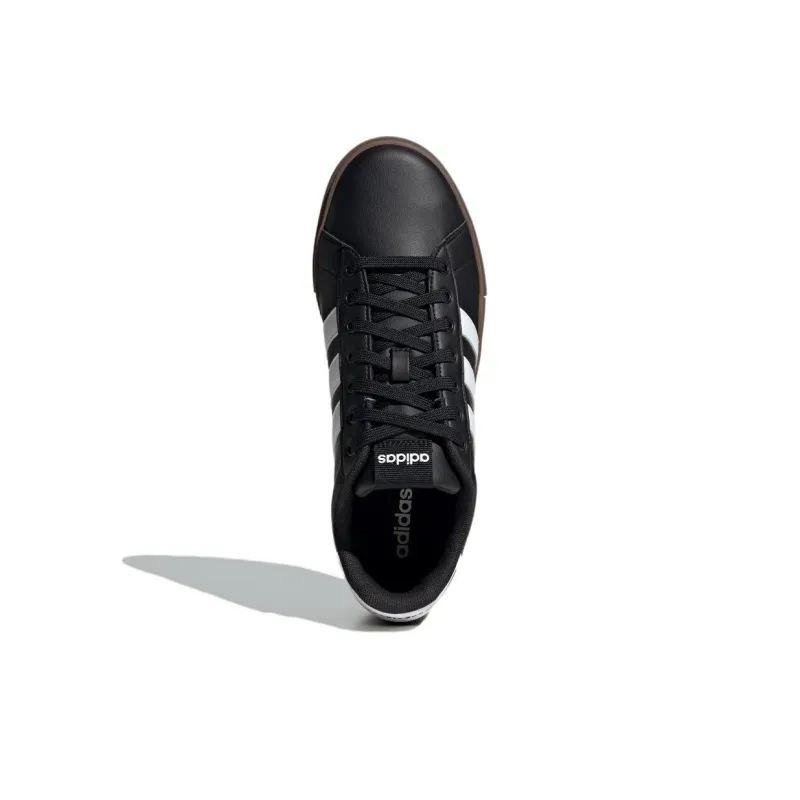 Daily 4.0 Adidas 'Black White Gum'-3