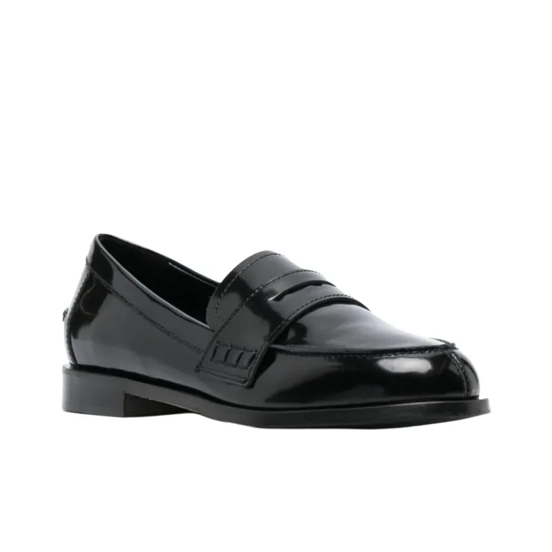 Aeyde Oscar Penny slot Leather Loafers Women's-2