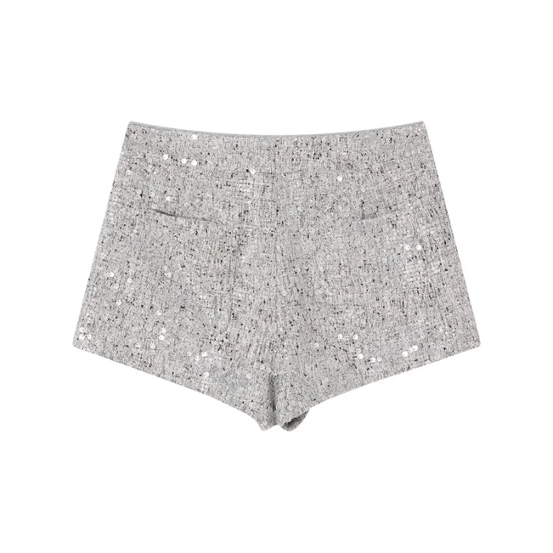 Ouyang Casual Shorts Women's Glacier Silver-1