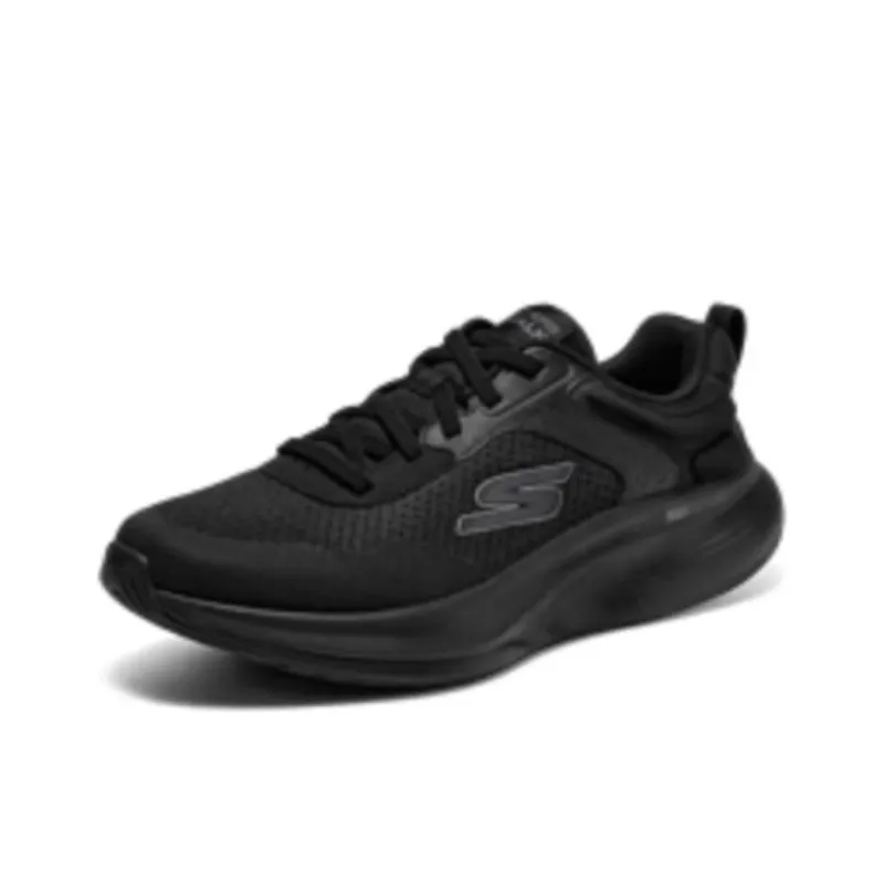 Skechers WOMEN'S GO WALK Anti Slip Wear Resistant Low Top Running Shoes Men's Black-2